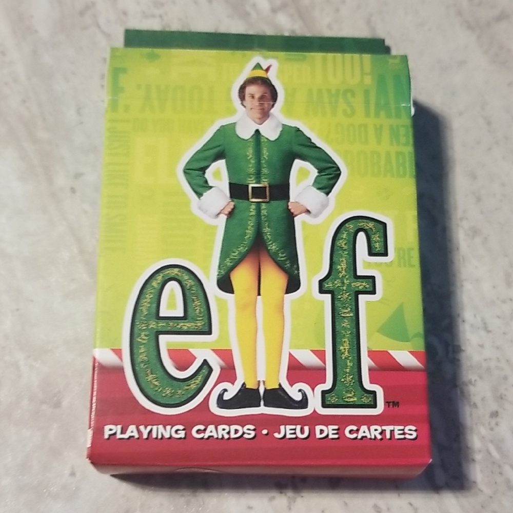 ELF Green and Red Playing Cards